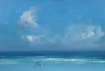 paisaje marino abstracto 031 Pinturas al óleo